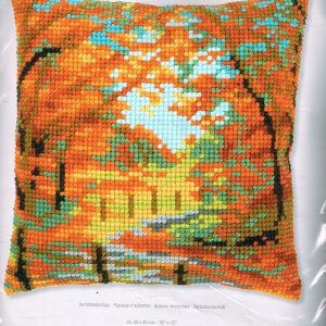 VERVACO BORDUURPAKKET KUSSEN, HERFSTLANDSCHAP 863