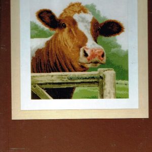 LANARTE BORDUURPAKKET ,WONDERING COW , KOE 170036