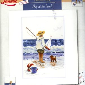 LANARTE BORDUURPAKKET, BOY AT THE BEACH 15600 op=op