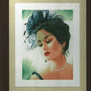 AANBIEDING LANARTE BORDUURPAKKET, LADY WITH HAT 156943