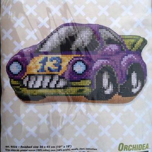 AANBIEDING ORCHIDEA BORDUURPAKKET KUSSEN, PAARSE AUTO nr.13