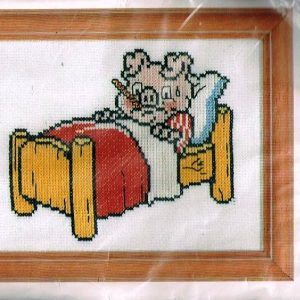 PAKO BORDUURPAKKET, VARKEN ZIEK IN BED