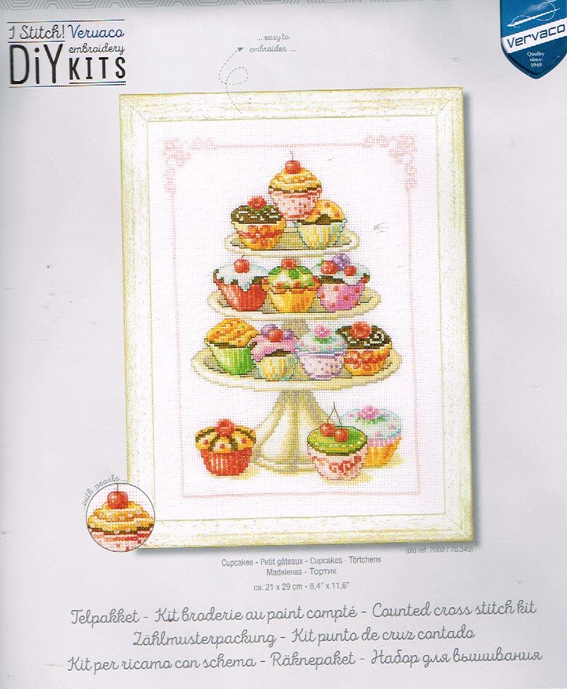 VERVACO BORDUURPAKKET, CUPCAKES