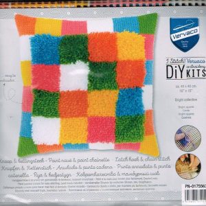 VERVACO BORDUURPAKKET en KNOOPPAKKET, VIERKANTJES