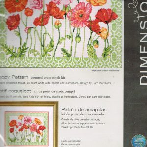 DIMENSIONS BORDUURPAKKET, POPPY PATTERN