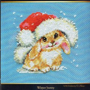 ALISA BORDUURPAKKET, WINTER BUNNY 095 op=op