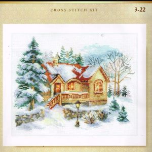 ALISA BORDUURPAKKET, WINTERLANDSCHAP, FEBRUARY HOUSE 322