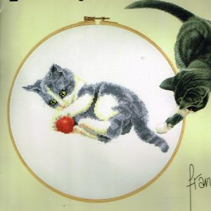 FRANCIEN's  BORDUURPAKKET , SPELENDE POES  037