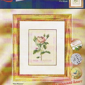 LANARTE BORDUURPAKKET, ROSA MUSCOSA 34744 op=op