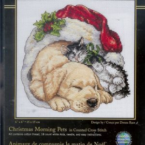 AANBIEDING DIMENSIONS BORDUURPAKKET, CHRISTMAS MORNING PETS