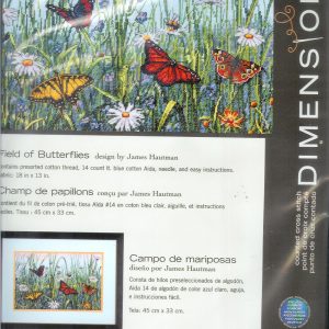 DIMENSIONS BORDUURPAKKET, FIELD OF BUTTERFLIES