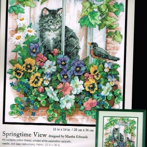 AANBIEDING DIMENSIONS VOORBEDRUKT BORDUURPAKKET, SPRINGTIME VIEW