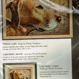 DIMENSIONS BORDUURPAKKET , YELLOW LAB, LABRADOR