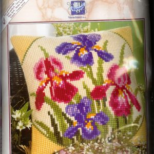AANBIEDING VERVACO BORDUURPAKKET KUSSEN, DIVERSE BLOEMEN 678