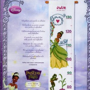 DISNEY BORDUURPAKKET GROEIMETER, PRINCESS a.t. FROG