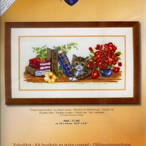 VERVACO BORDUURPAKKET, POESJE TUSSEN BOEKEN