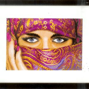LANARTE BORDUURPAKKET, VEILED WOMAN 21203 laatste