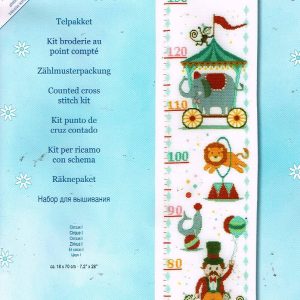 VERVACO BORDUURPAKKET GROEIMETER , CIRCUS , EMILY