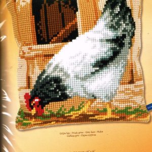 VERVACO BORDUURPAKKET KUSSEN, GRIJZE KIP 109