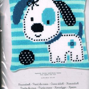 VERVACO BORDUURPAKKET KUSSEN, STIPPELHONDJE 452