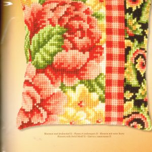 VERVACO BORDUURPAKKET KUSSEN , BLOEMEN 705