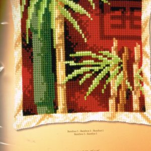 AANBIEDING VERVACO BORDUURPAKKET KUSSEN, BAMBOO 2