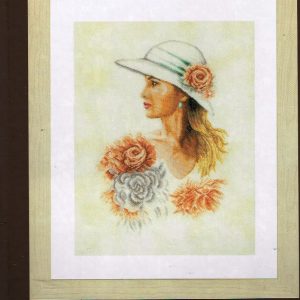 LANARTE BORDUURPAKKET ,ROMANTIC LADY 162297