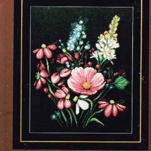LANARTE BORDUURPAKKET ,FLOWERS 165380