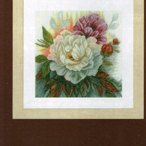 LANARTE BORDUURPAKKET, WHITE ROSE 165377