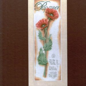 AANBIEDING LANARTE BORDUURPAKKET, RED POPPIES 333