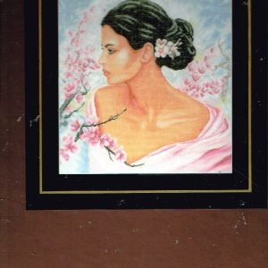 AANBIEDING LANARTE BORDUURPAKKET, LADY WITH BLOSSEMS 155690