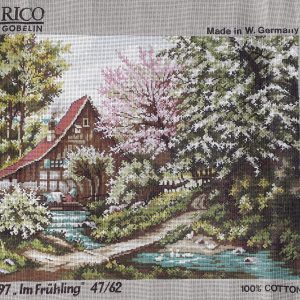 OPRUIMING RICO VOORBEDRUKT GROOT BORDUURSTRAMIEN, BOSLANDSCHAP 59997