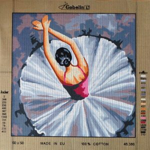 VOORBEDRUKT BORDUURSTRAMIEN, BALLETDANSERES 386