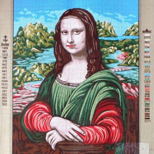 VOORBEDRUKT BORDUURSTRAMIEN, MONA LISA 829
