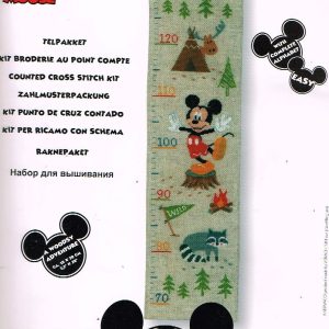 AANBIEDING MICKEY MOUSE BORDUURPAKKET GROEIMETER, ARTHUR 666