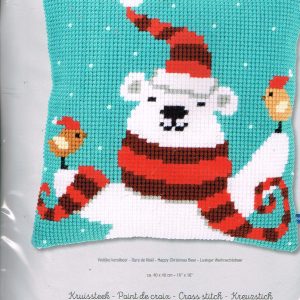 VERVACO BORDUURPAKKET KUSSEN, VROLIJKE KERSTBEER