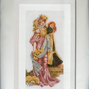 LANARTE ZELDZAAM GROOT BORDUURPAKKET, VICTORIAN LADIES 35042