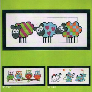 PERMIN BORDUURPAKKET, EIGENWIJZE SCHAPEN 3388