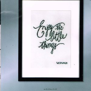AANBIEDING VERVACO BORDUURPAKKET, ENJOY THE LITTLE THINGS