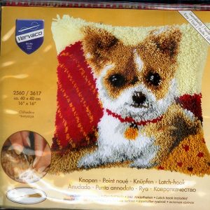 AANBIEDING VERVACO KNOOPPAKKET (SMYRNA) KUSSEN, CHIHUAHUA