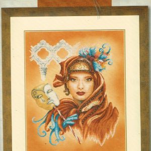 LANARTE GROOT BORDUURPAKKET, VENETIAN MASK 34830