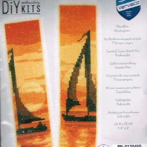 VERVACO BORDUURPAKKET,SET VAN 2 BOEKENLEGGERS ,ZEILBOTEN