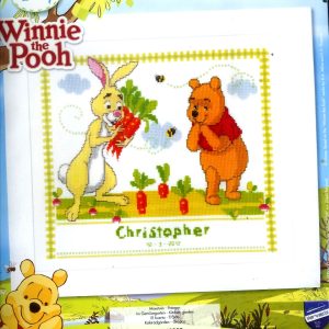 WINNIE THE POOH BORDUURPAKKET GEBOORTE , CHRISTOPHER op=op