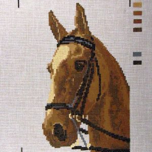 OPRUIMING VOORBEDRUKT BORDUURSTRAMIEN, PAARD 2055