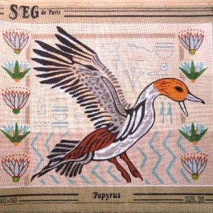 SEGG VOORBEDRUKT BORDUURSTRAMIEN , VOGEL