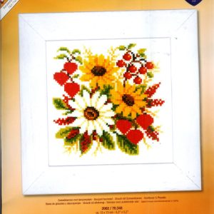 AANBIEDING VERVACO BORDUURPAKKET, ZONNEBLOEMEN met LAMPIONPLANT 348