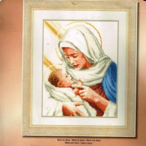 VERVACO BORDUURPAKKET, MARIA met KINDJE JEZUS