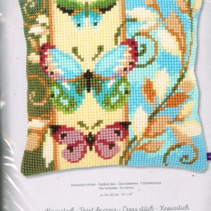 VERVACO BORDUURPAKKET KUSSEN, DECORATIEVE VLINDERS 2 716