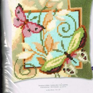 VERVACO BORDUURPAKKET KUSSEN, DECORATIEVE VLINDERS 1 959