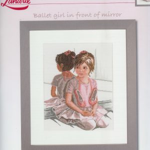 ZELDZAAM LANARTE BORDUURPAKKET, BALLET GIRL IN FRONT OF MIRROR 35061 A laatste